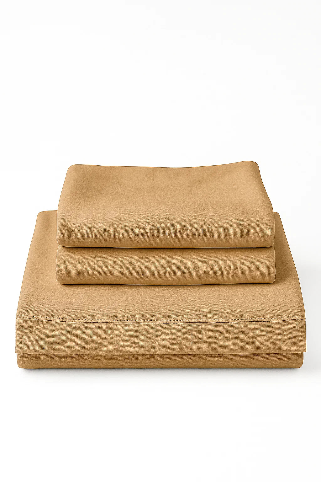 Classic Plain Bed Sheet Set - Beige