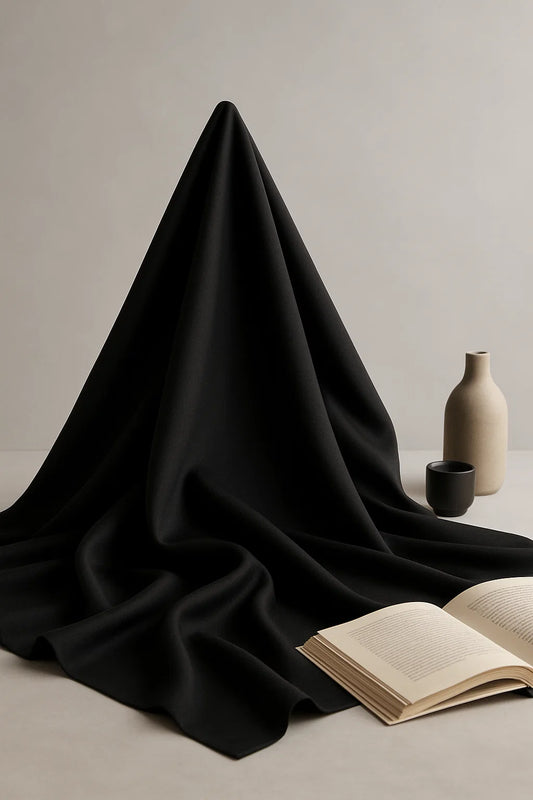 Premium 2-Piece Unstitched - Black