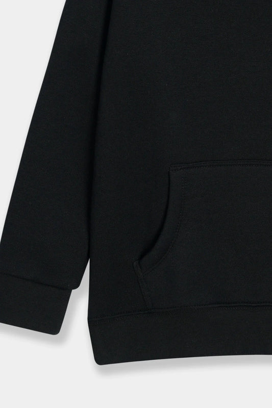 Basic Kids Hoodie - Black