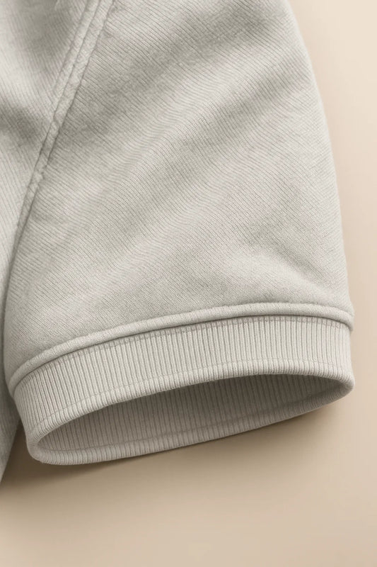 Essential Cotton Polo – Grey