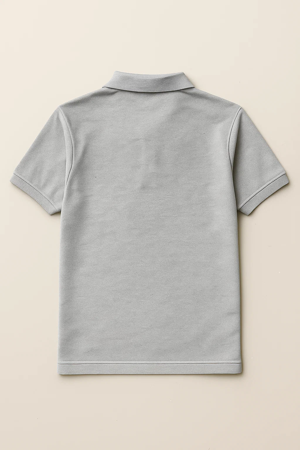 Essential Cotton Polo – Grey