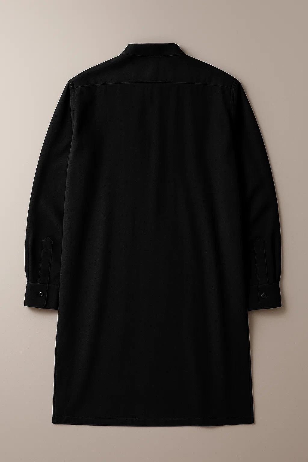 Classic Cotton Shalwar Kameez – Black