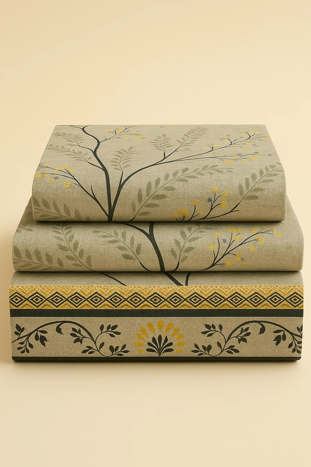 Classic Bed Sheet Set - Printed