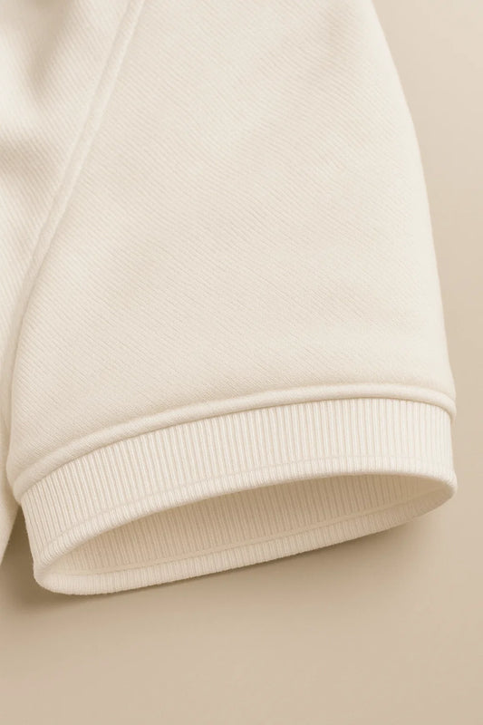 Essential Cotton Polo – White