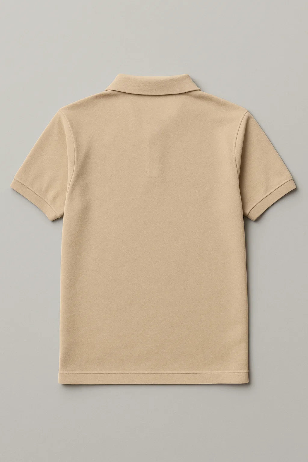 Essential Cotton Polo – Beige