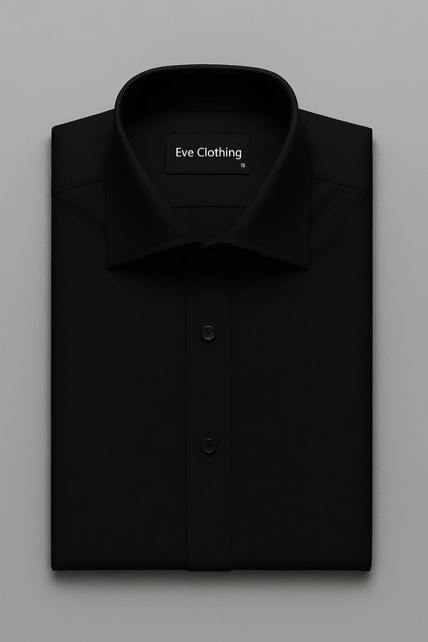 Premium Formal Shirt – Black