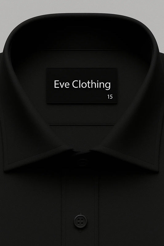 Premium Formal Shirt – Black