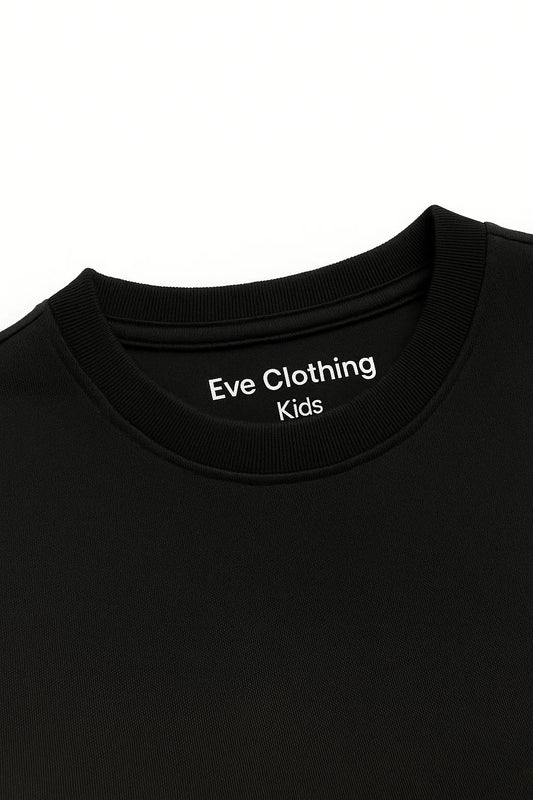 Basic Kids Sweatshirt - Black