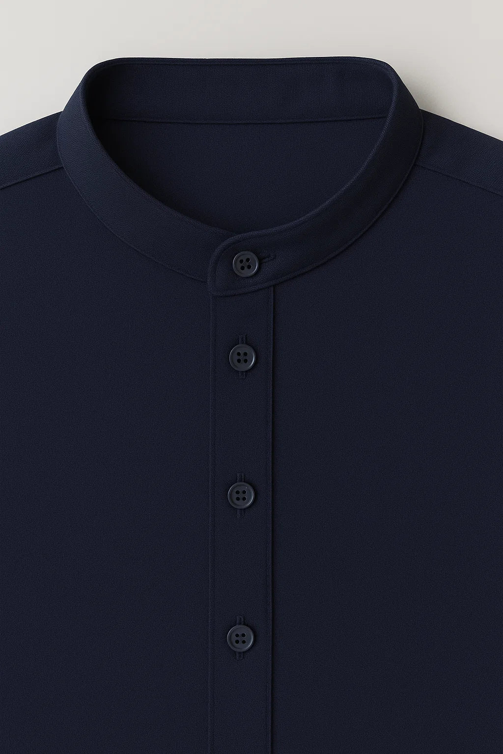 Classic Cotton Shalwar Kameez – Navy Blue