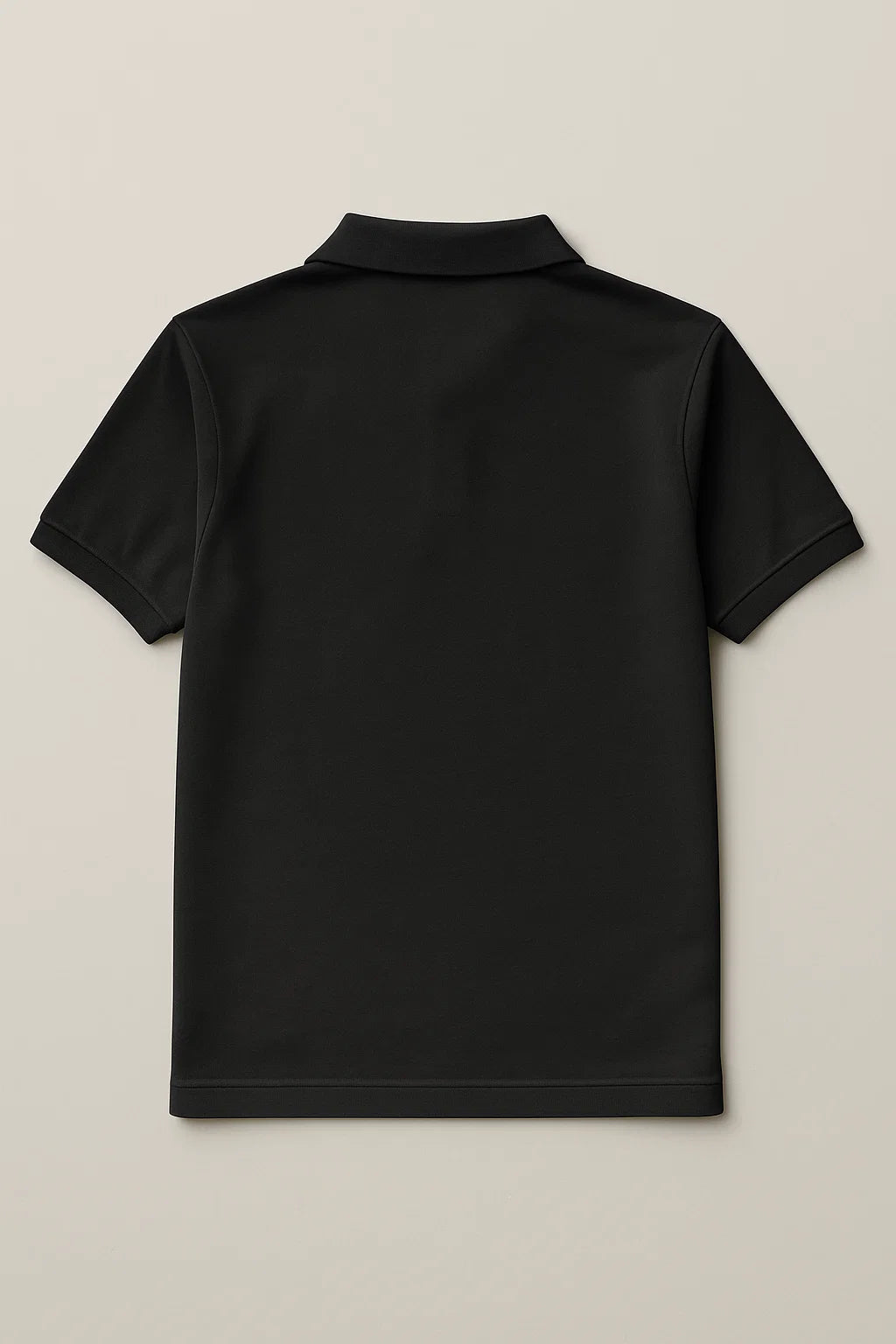 Essential Cotton Polo – Black