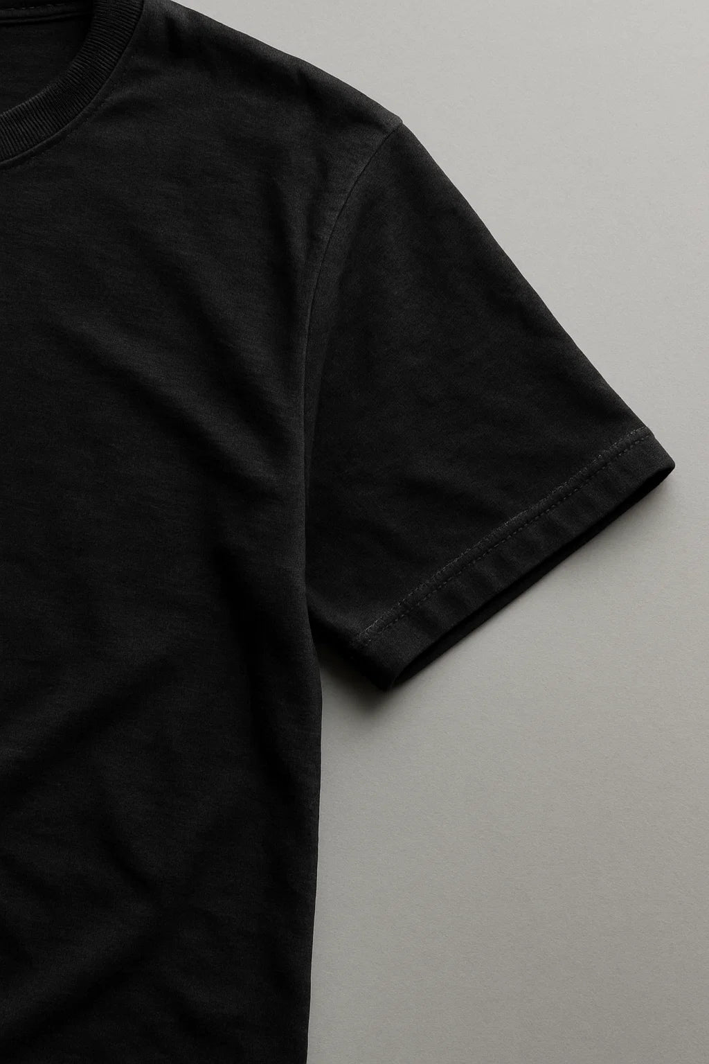 Premium Cotton T-Shirt – Black