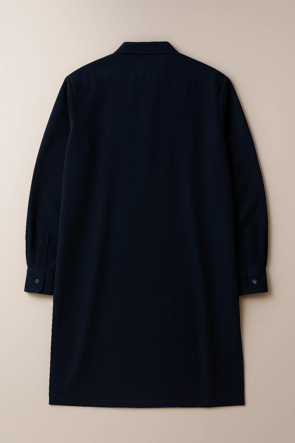 Classic Cotton Shalwar Kameez – Navy Blue