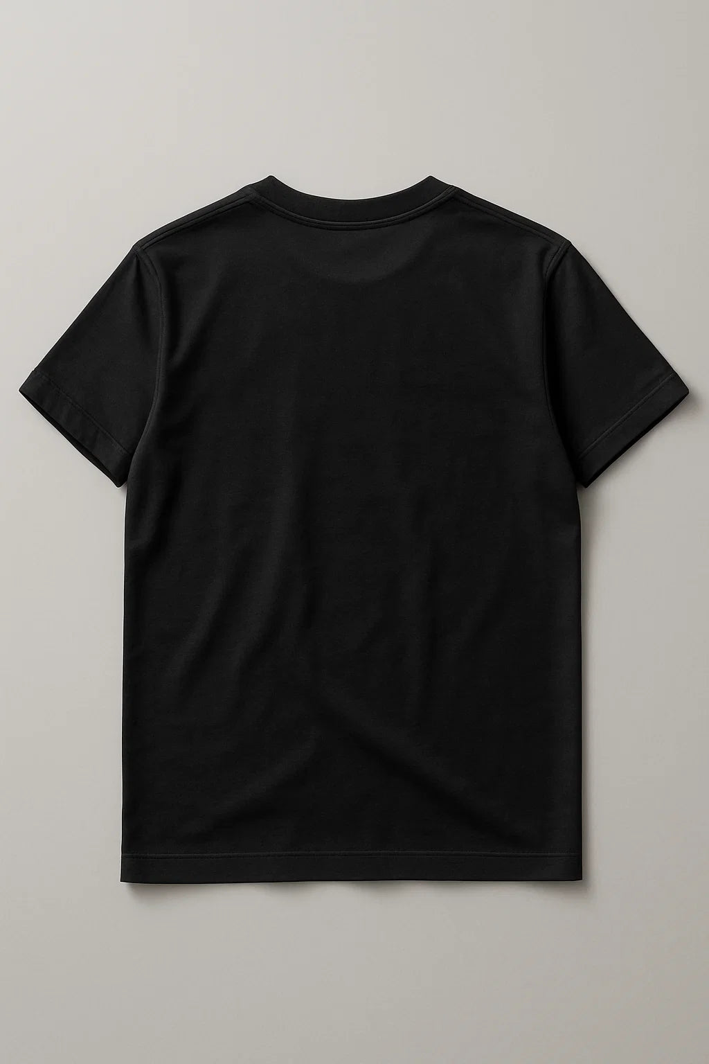 Premium Cotton T-Shirt – Black