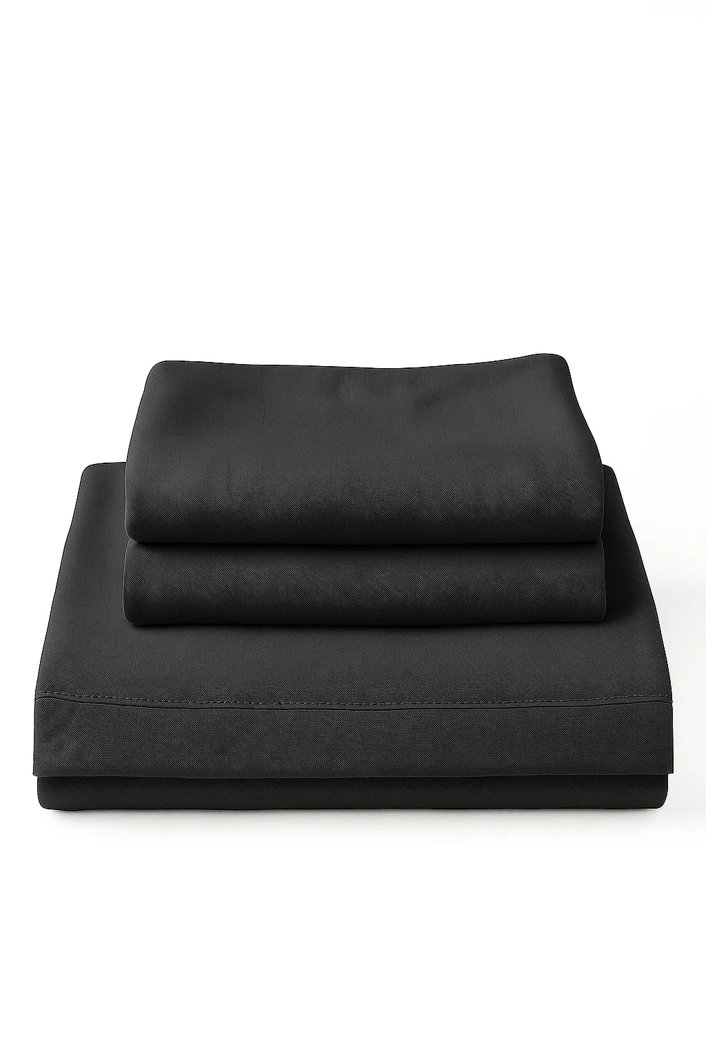 Classic Plain Bed Sheet Set - Charcoal Grey