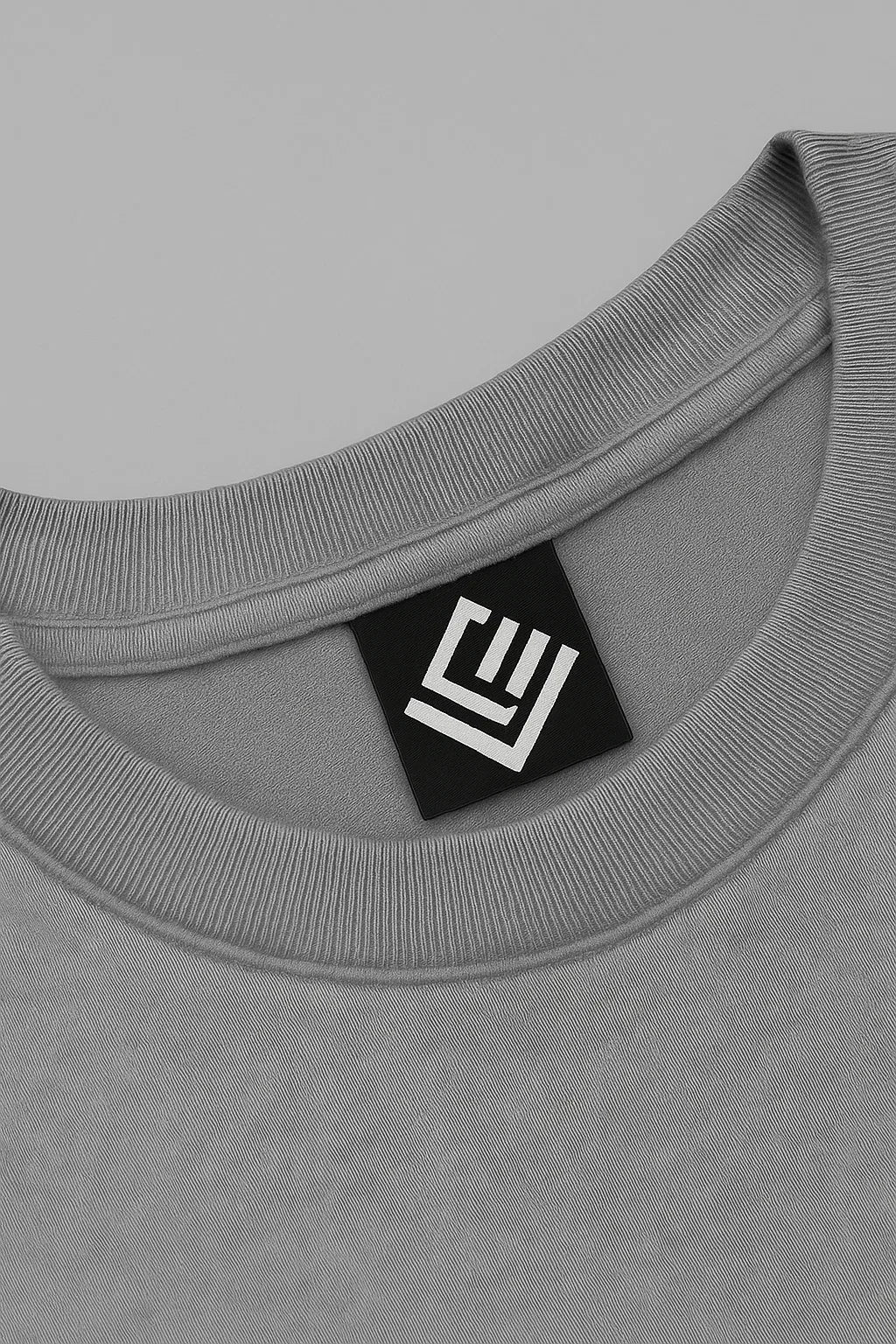 Premium Cotton T-Shirt – Grey