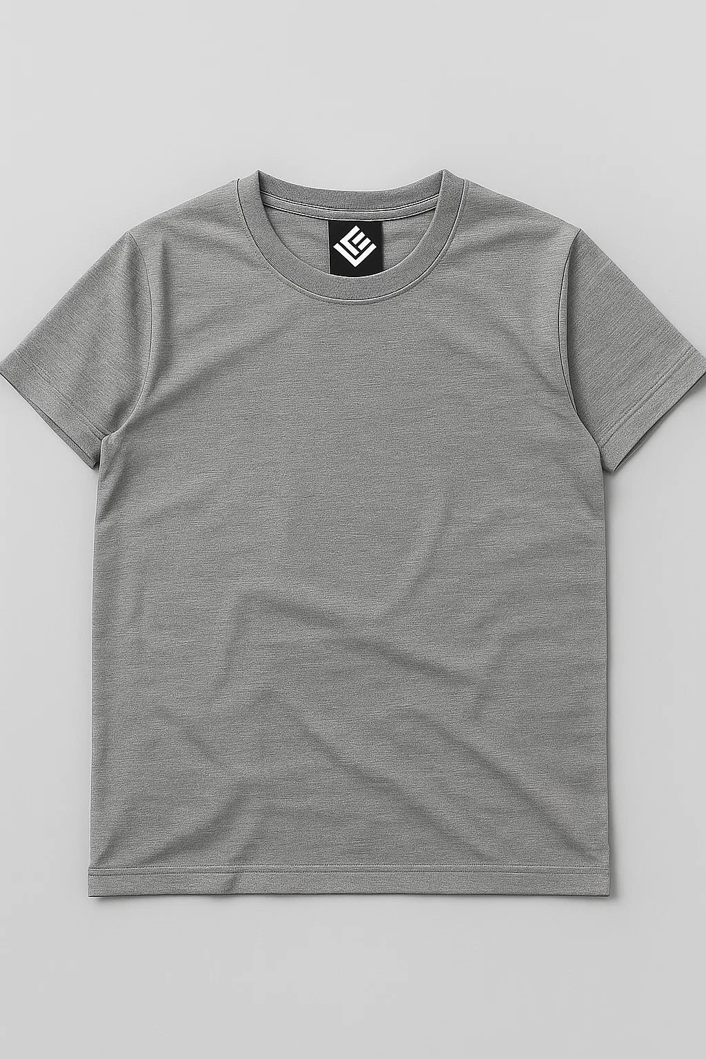 Premium Cotton T-Shirt – Grey
