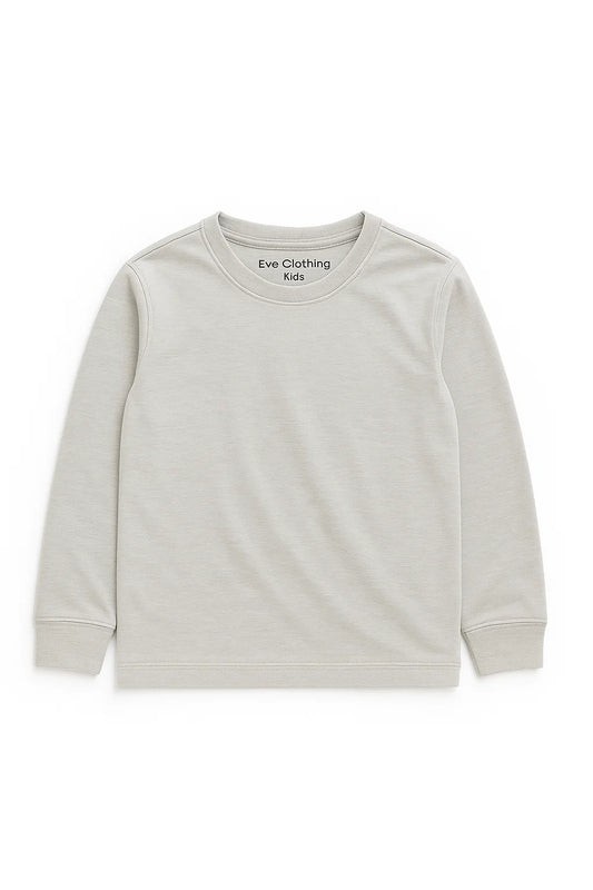 Basic Kids Sweatshirt - Grey