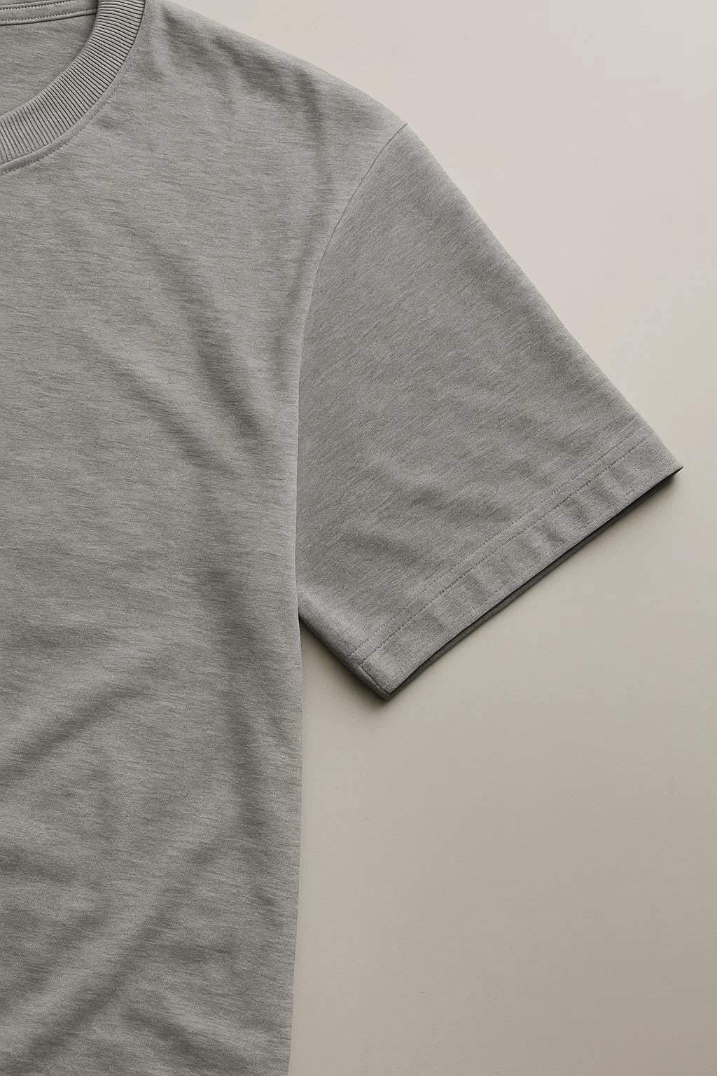 Premium Cotton T-Shirt – Grey