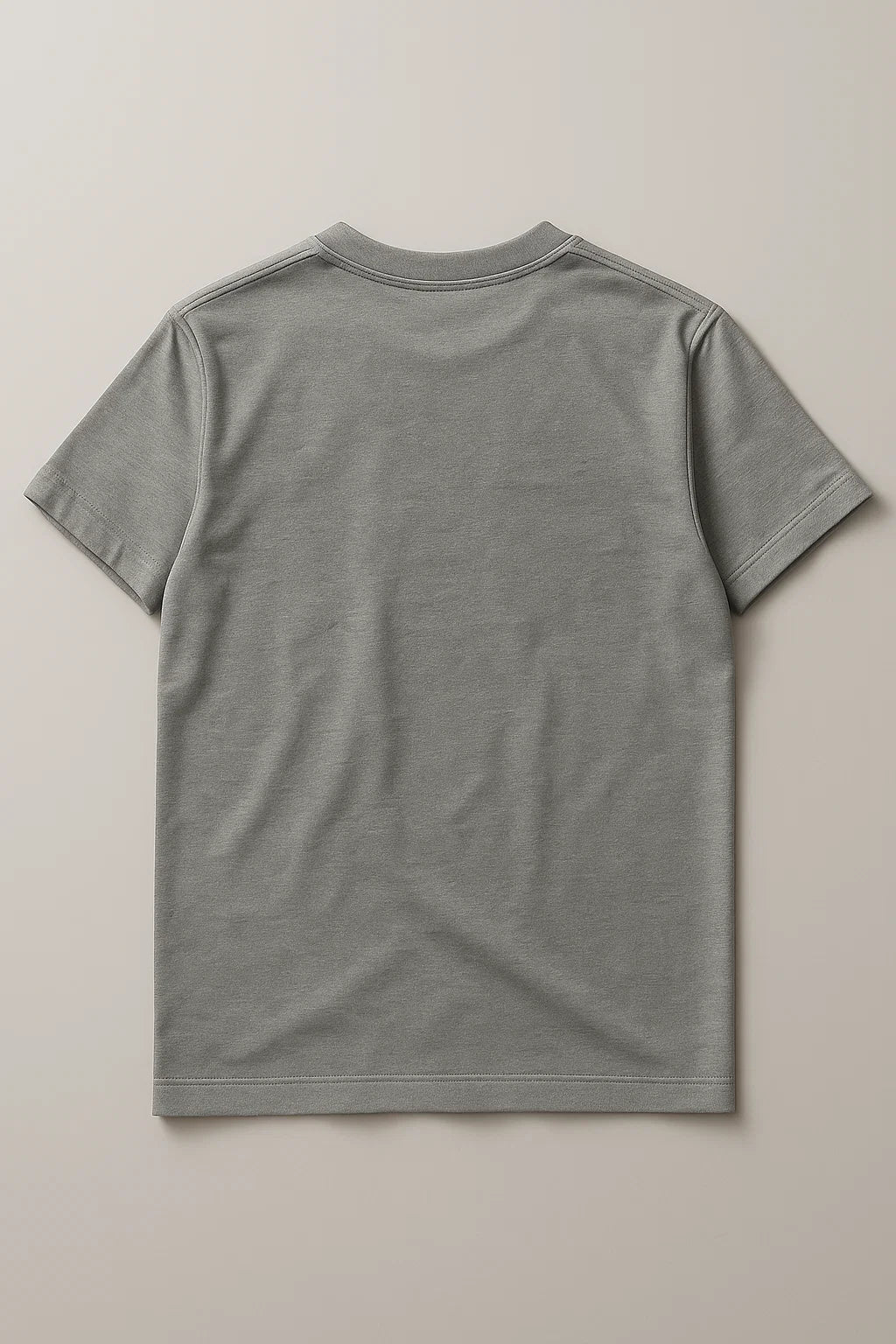 Premium Cotton T-Shirt – Grey