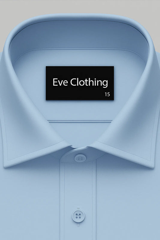 Premium Formal Shirt – Light Blue