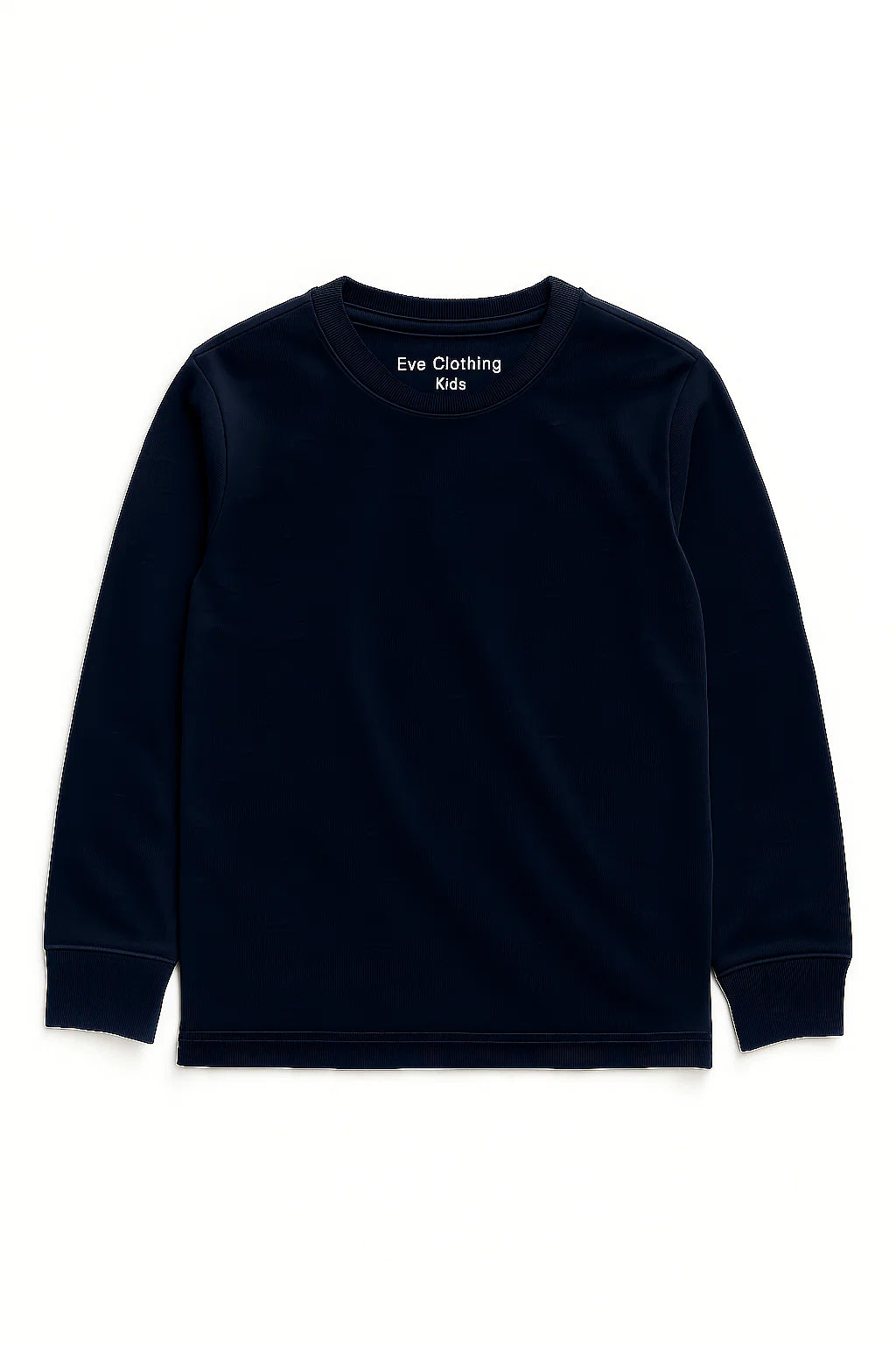 Basic Kids Sweatshirt - Navy Blue