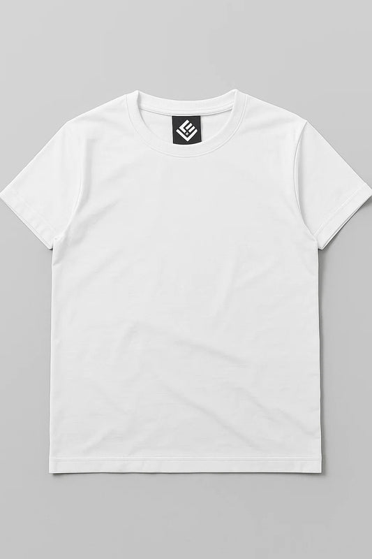 Premium Cotton T-Shirt – White