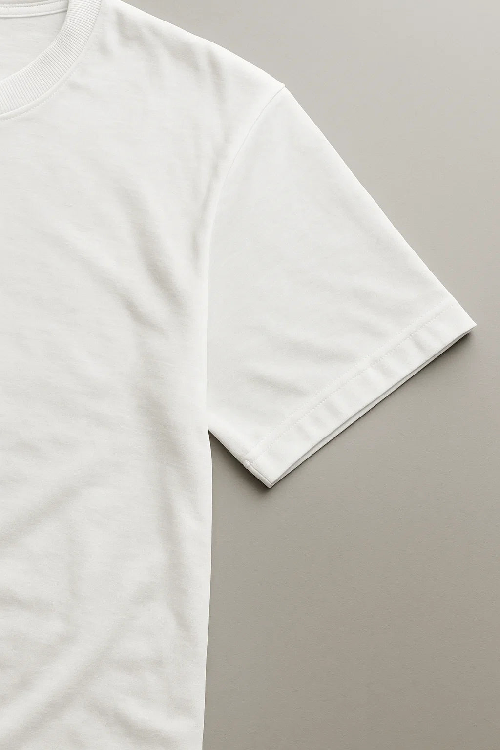 Premium Cotton T-Shirt – White