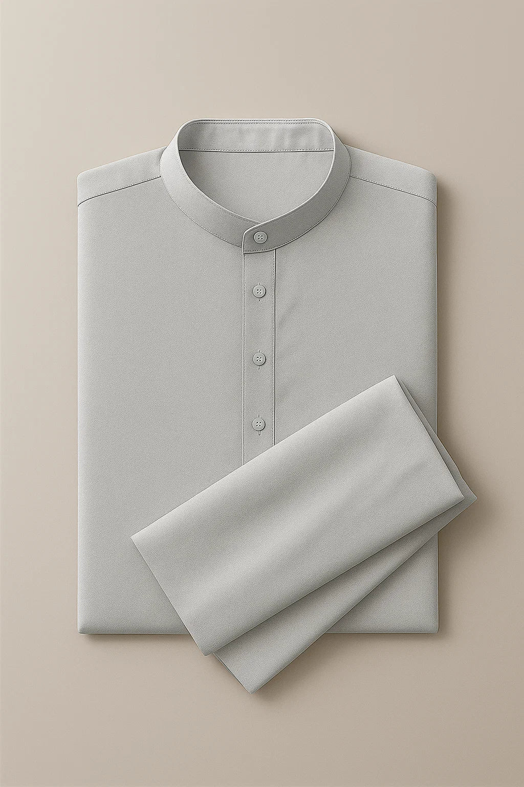 Classic Cotton Shalwar Kameez – Grey