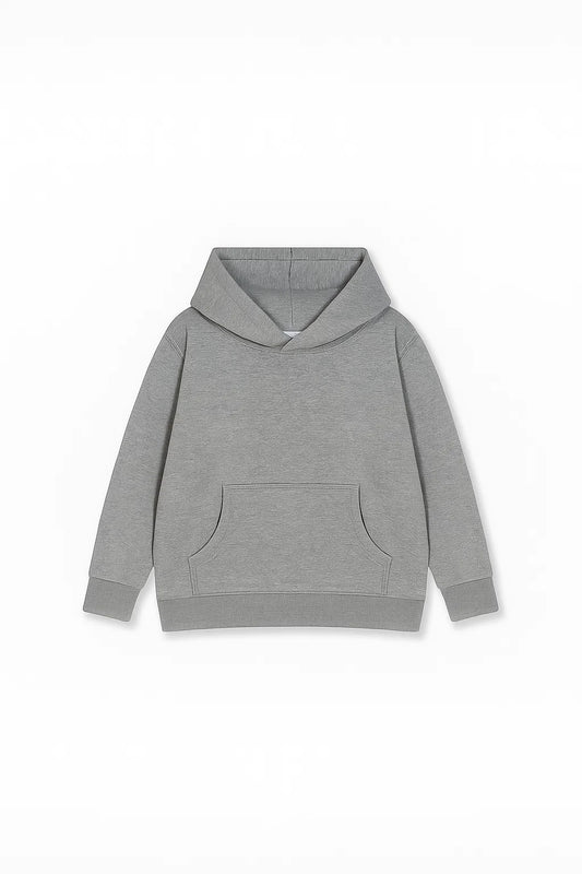 Basic Kids Hoodie - Grey