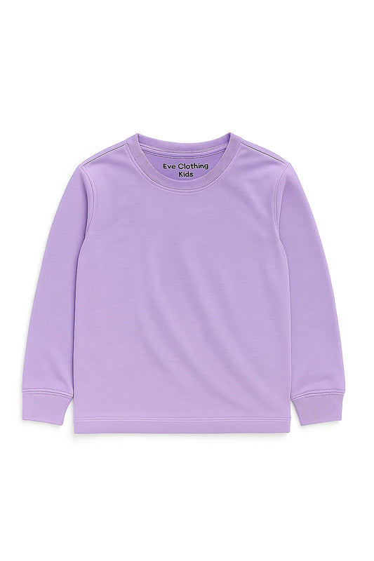 Basic Kids Sweatshirt - Lilac