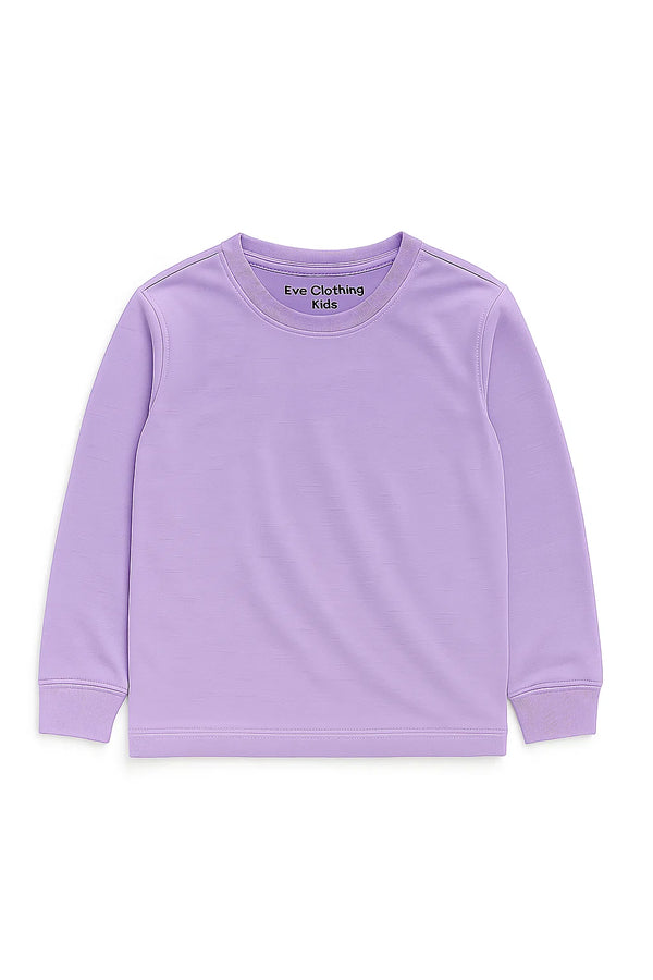 Basic Kids Sweatshirt - Lilac