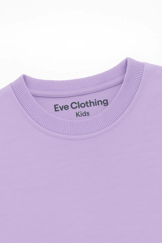Basic Kids Sweatshirt - Lilac