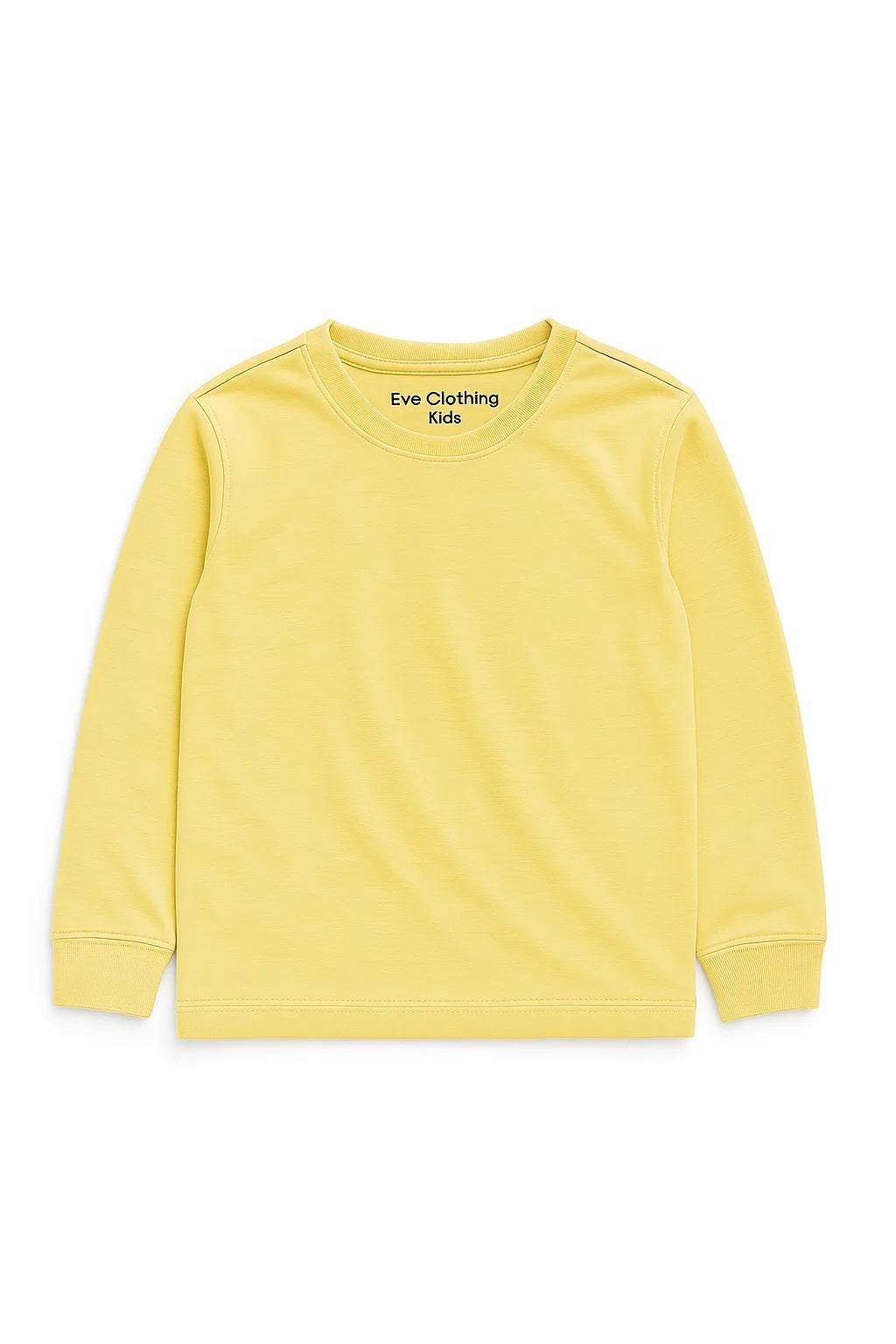 Basic Kids Sweatshirt - Yellow