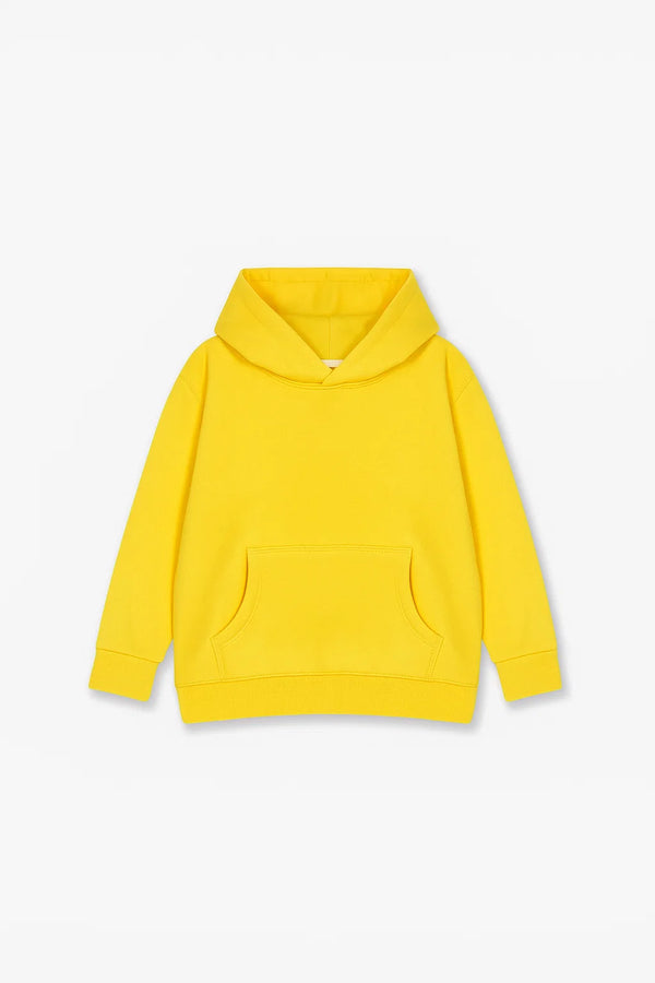 Basic Kids Hoodie - Yellow